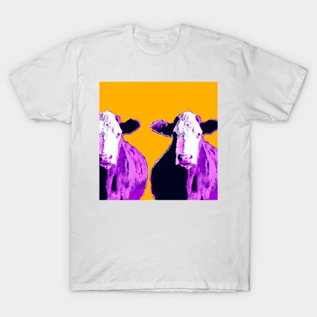 Purple Cow T-Shirt by art64